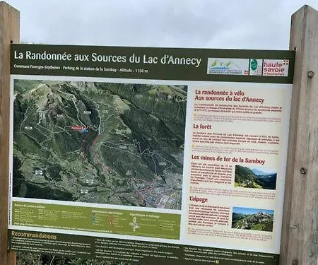 Appartement D'annecy T2 Grand Jardin Doussard