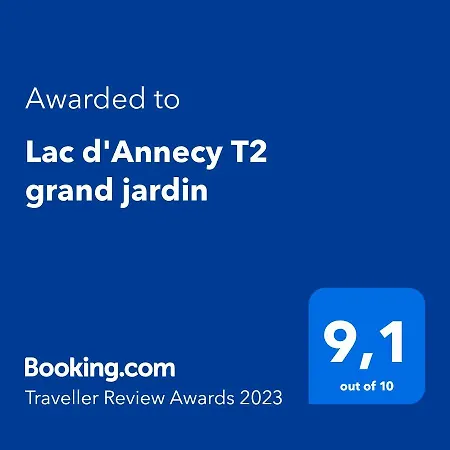 D'annecy T2 Grand Jardin *
